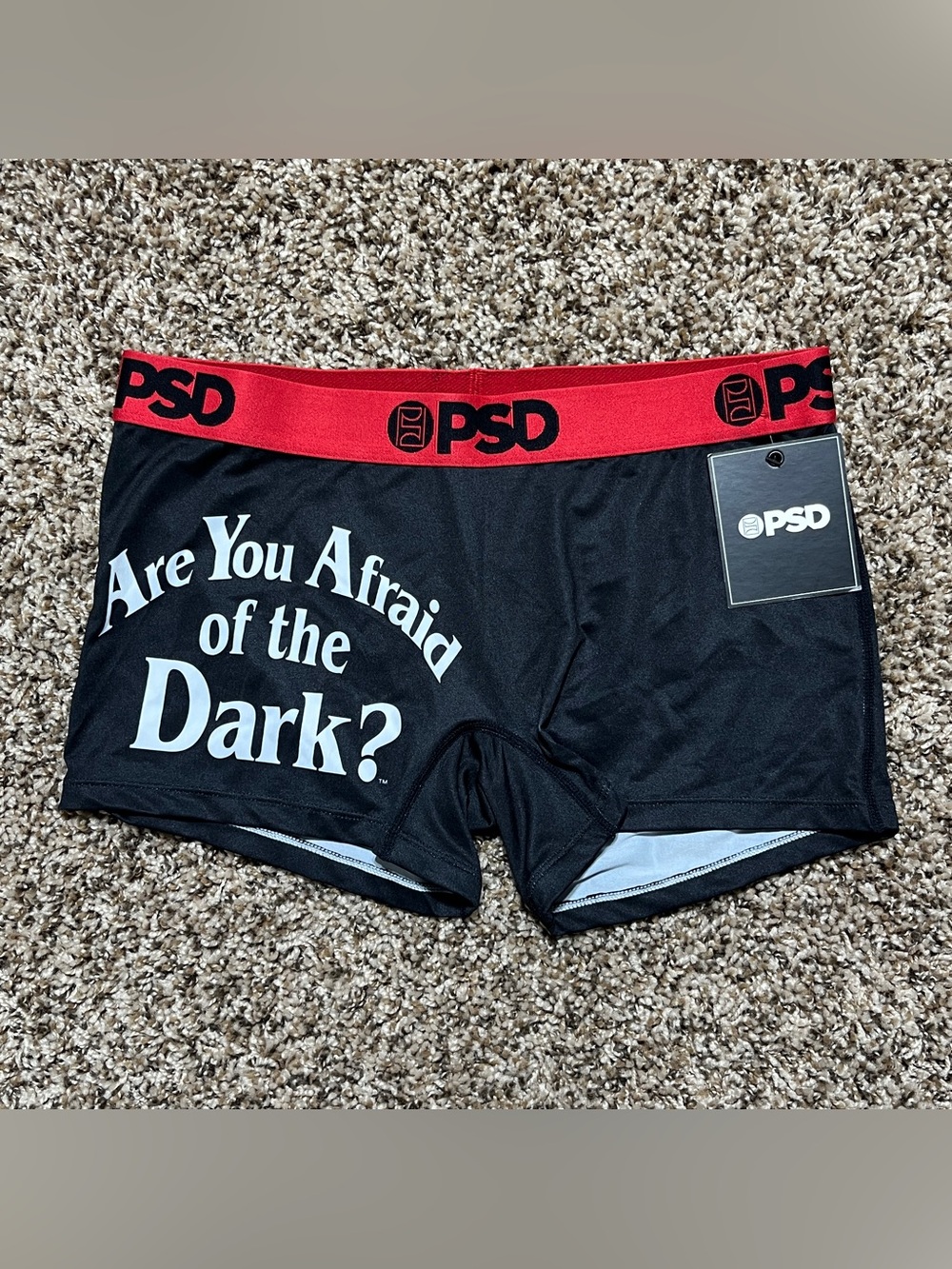 PSD Nickelodeon Are You Afraid Of The Dark Boyshort Sz M NWT